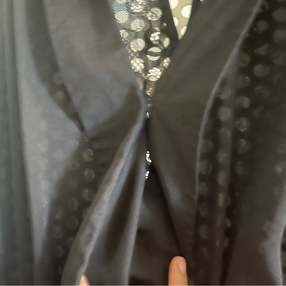 Ark & Co Sleeveless Wide Leg Jumpsuit Size Medium Tall in Black - Picture 11 of 12